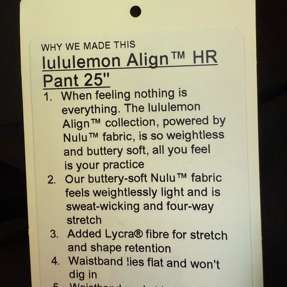 Rare Lululemon Hawaii Islands Stamped Leggings aize 8 - Picture 6 of 6